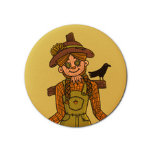 Laden Sie das Bild in den Galerie-Viewer, Herbstliches Vogelscheuchen-Mädchen | Pinback-Abzeichen-Schaltfläche