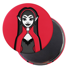 Laden Sie das Bild in den Galerie-Viewer, Dame Vampir | Klassische Monster | Dekorativer Magnet
