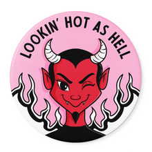Laden Sie das Bild in den Galerie-Viewer, "Lookin' Hot as Hell" Teufel | Taschenspiegel