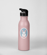 Laden Sie das Bild in den Galerie-Viewer, Happy Bunny Portrait | 3-inch Waterproof Sticker - Scaredy Cat Studio