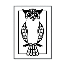 Laden Sie das Bild in den Galerie-Viewer, Owl | A2 Poster - Scaredy Cat Studio
