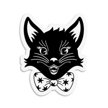 Laden Sie das Bild in den Galerie-Viewer, Scaredy Cat Maskottchen | 3 Zoll wasserdichter Aufkleber
