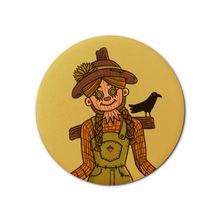 Load image into Gallery viewer, Autumnal Scarecrow Girl | Decorative Magnet
