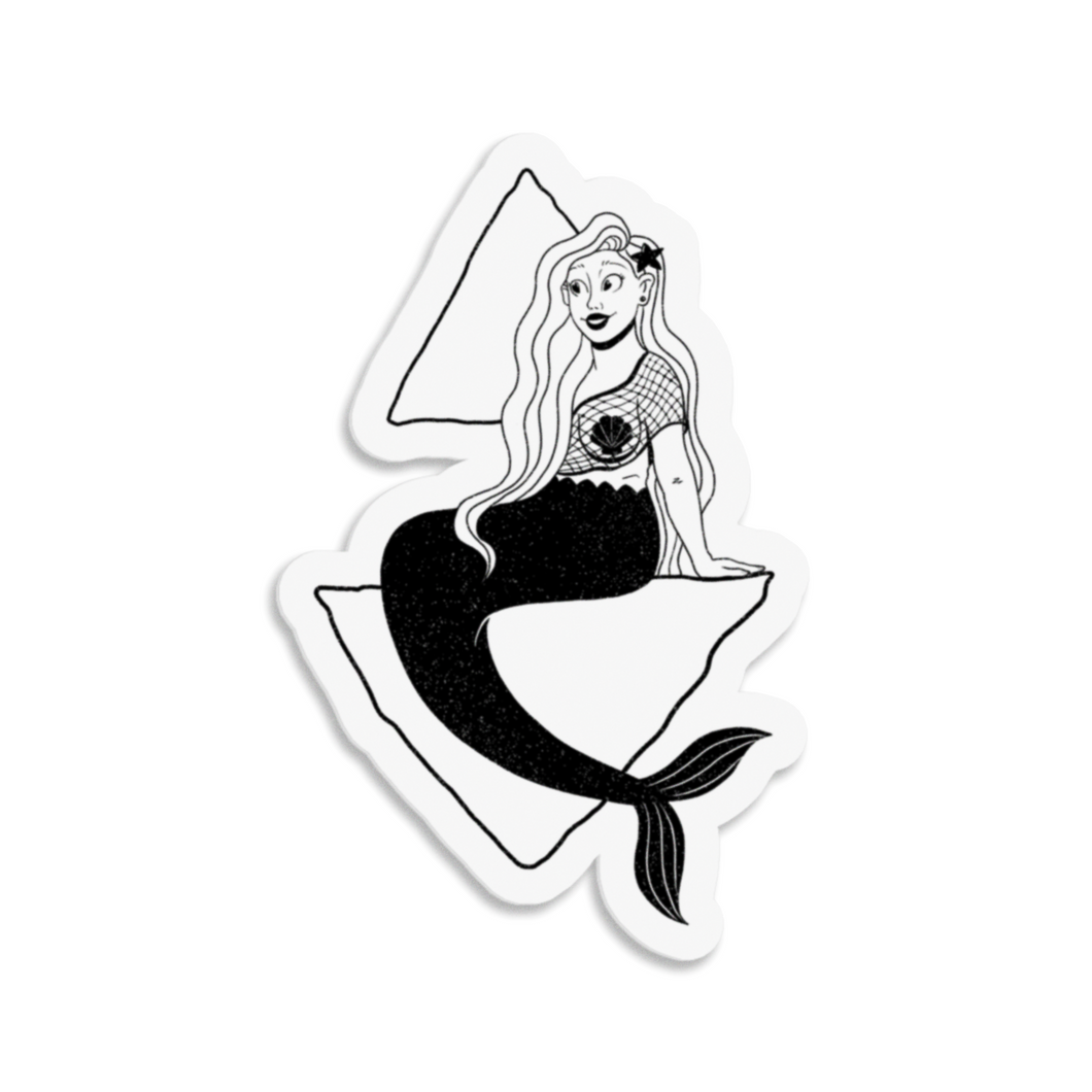 Blonde Mermaid | 3-inch Waterproof Sticker