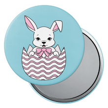 Load image into Gallery viewer, Bunny in Easter Egg | Pocket Mirror
