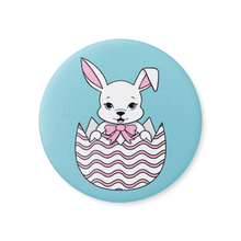 Load image into Gallery viewer, Bunny in Easter Egg | Pinback Badge Button
