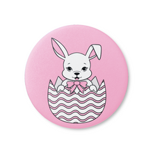 Load image into Gallery viewer, Bunny in Easter Egg | Pinback Badge Button
