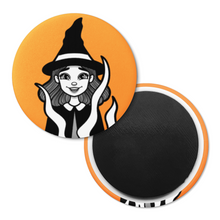 Load image into Gallery viewer, Witch &amp; Cauldron | Classic Monsters | Decorative Magnet
