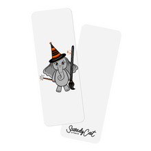 Load image into Gallery viewer, Elephant in a Witch Costume | Bookmark
