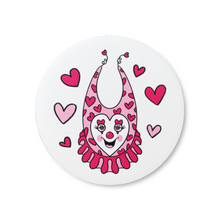 Load image into Gallery viewer, &quot;Fool For You&quot; Valentine&#39;s Day Clown | Pinback Badge Button
