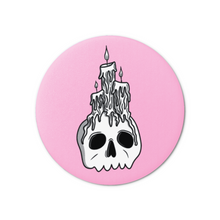 Load image into Gallery viewer, Skull &amp; Candles | Decorative Magnet
