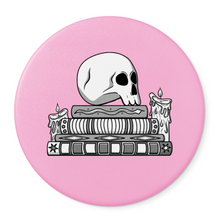 Load image into Gallery viewer, Skull &amp; Spellbooks | Pocket Mirror
