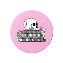 Load image into Gallery viewer, Skull &amp; Spellbooks | Decorative Magnet
