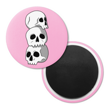 Load image into Gallery viewer, Skull Stack | Decorative Magnet
