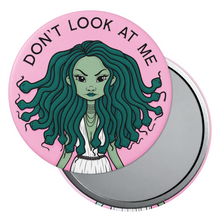 Load image into Gallery viewer, &quot;Don&#39;t Look at Me&quot; Medusa | Pocket Mirror
