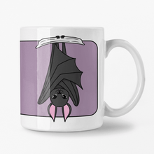 Load image into Gallery viewer, Bat | Nocturnal Creatures | Ceramic Mug - Scaredy Cat Studio
