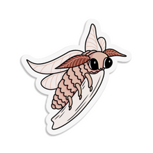 Load image into Gallery viewer, Silk Moth | Nocturnal Creatures | 3-inch Waterproof Sticker
