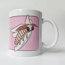 Load image into Gallery viewer, Silk Moth | Nocturnal Creatures | Ceramic Mug - Scaredy Cat Studio
