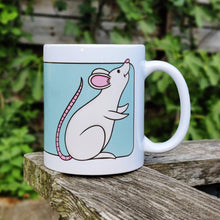 Load image into Gallery viewer, Mouse | Nocturnal Creatures | Ceramic Mug - Scaredy Cat Studio
