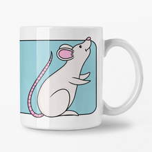 Load image into Gallery viewer, Mouse | Nocturnal Creatures | Ceramic Mug - Scaredy Cat Studio
