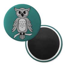 Load image into Gallery viewer, Owl | Nocturnal Creatures | Decorative Magnet
