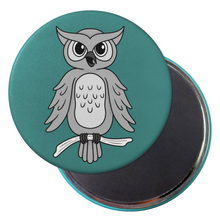 Load image into Gallery viewer, Owl | Nocturnal Creatures | Decorative Magnet
