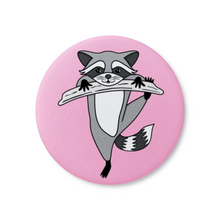 Load image into Gallery viewer, Raccoon | Nocturnal Creatures | Pinback Badge Button
