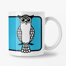 Load image into Gallery viewer, Owl | Ceramic Mug - Scaredy Cat Studio
