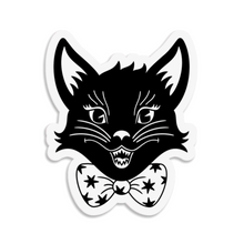 Load image into Gallery viewer, Scaredy Cat Mascot | 3-inch Waterproof Sticker
