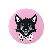 Load image into Gallery viewer, Scaredy Cat Mascot | Pinback Badge Button
