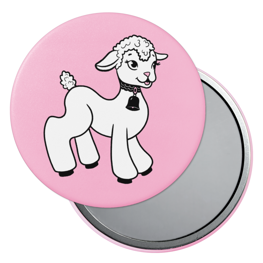 Spring Lamb | Pocket Mirror