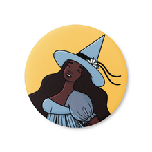 Load image into Gallery viewer, Joyful Spring Witch | Pinback Badge Button
