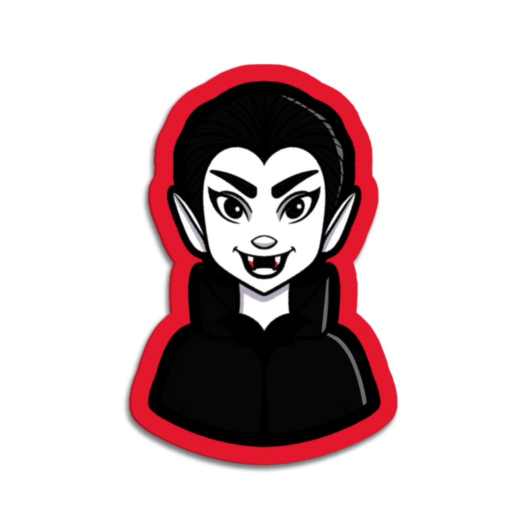 Dracula | Classic Monsters | 3-inch Waterproof Sticker