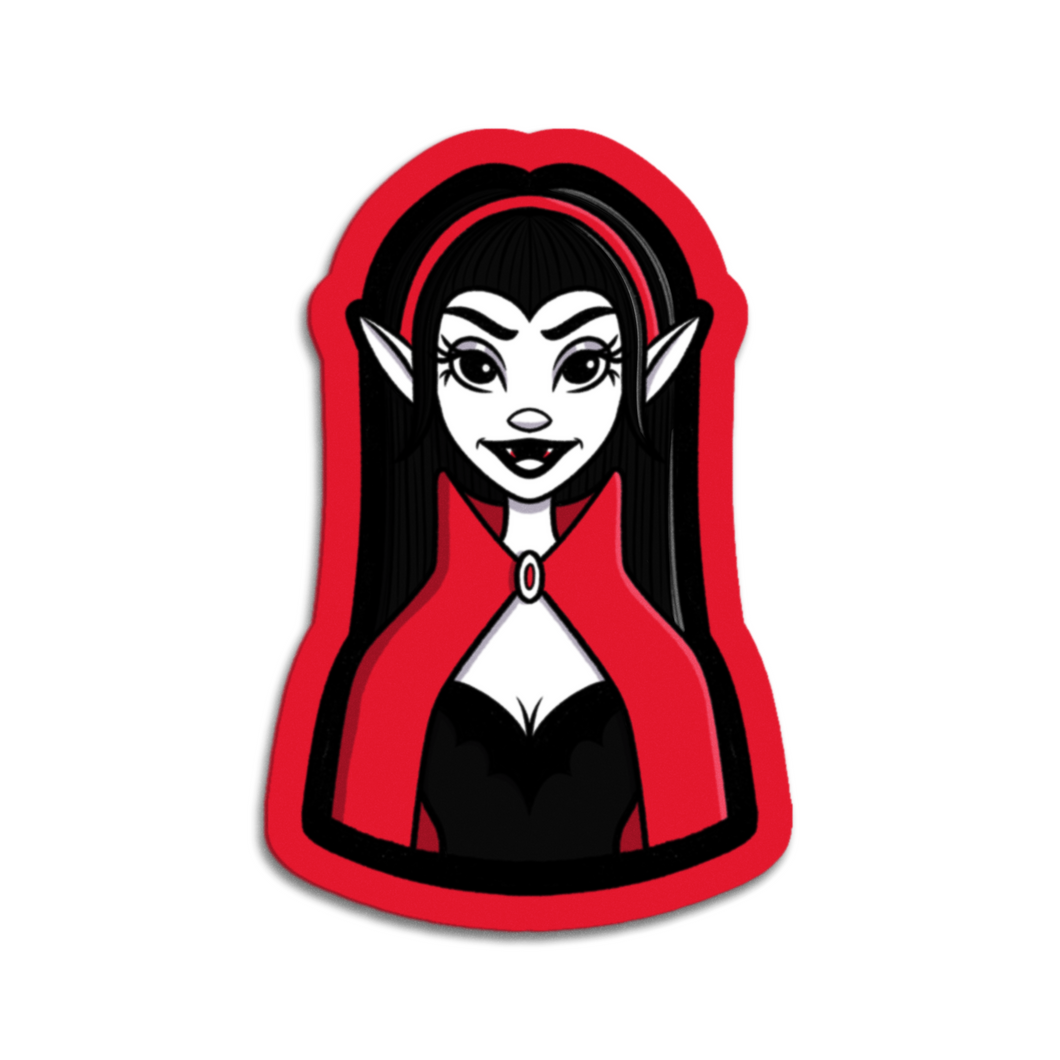 Lady Vampire | Classic Monsters | 3-inch Waterproof Sticker